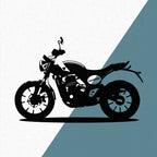 Triumph Scrambler 400 X (2026) - Wandtattoo