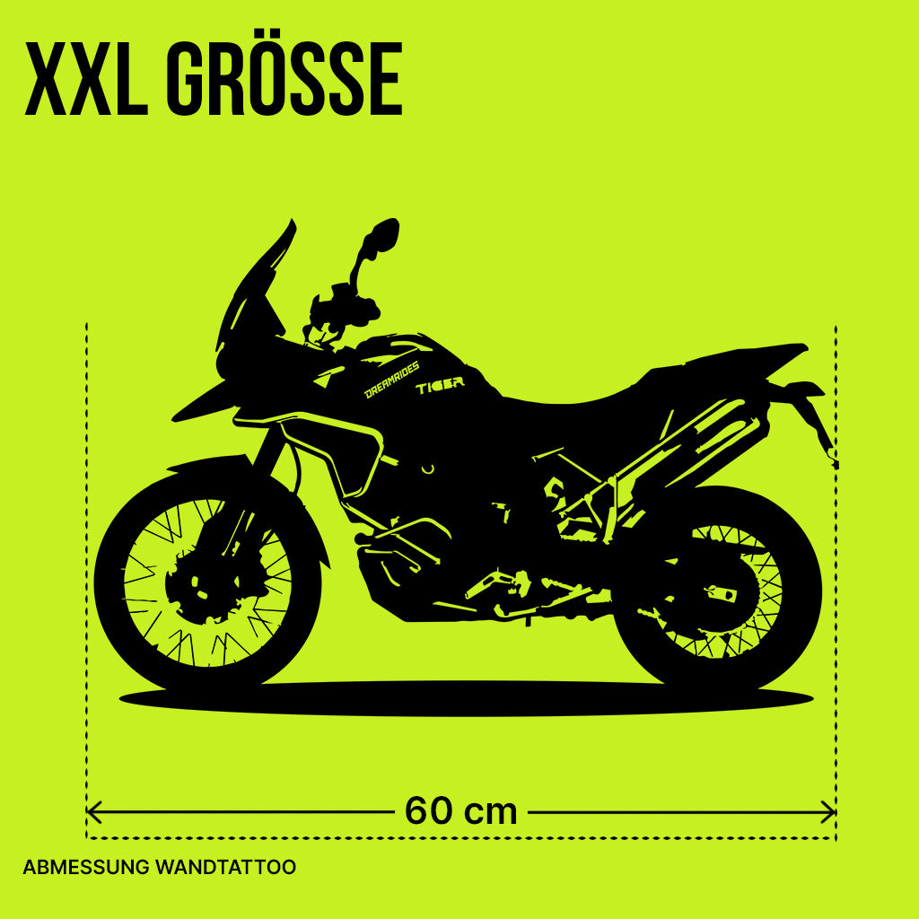 Triumph Tiger 900 Desert Edition (2026) - Wandtattoo