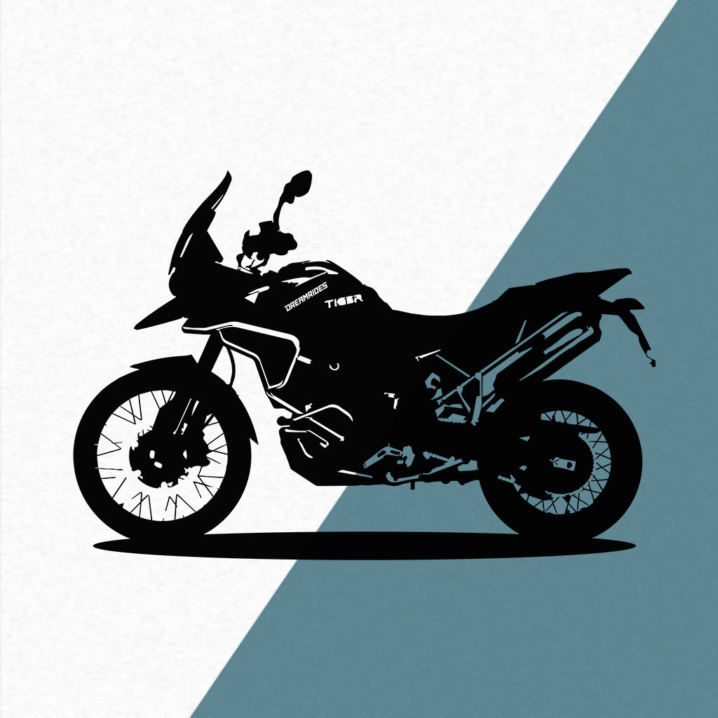 Triumph Tiger 900 Desert Edition (2026) - Wandtattoo