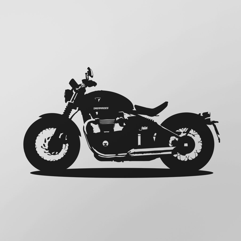 Triumph Bonneville Bobber (2026) - Wandtattoo
