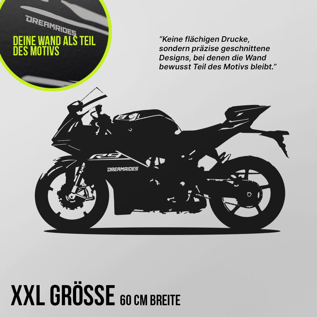 Yamaha R9 (2026) - Wandtattoo