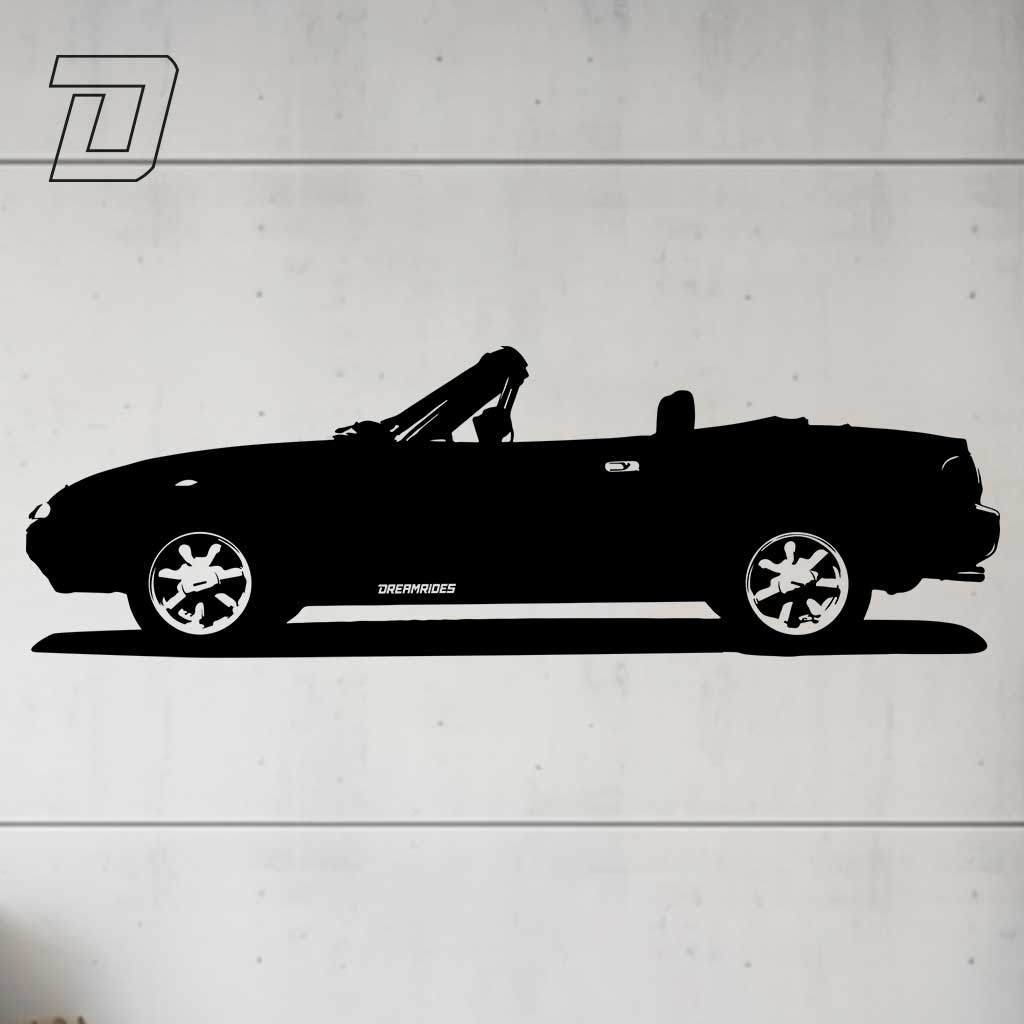 Wandtattoo - Mazda MX-5 Miata (1989)