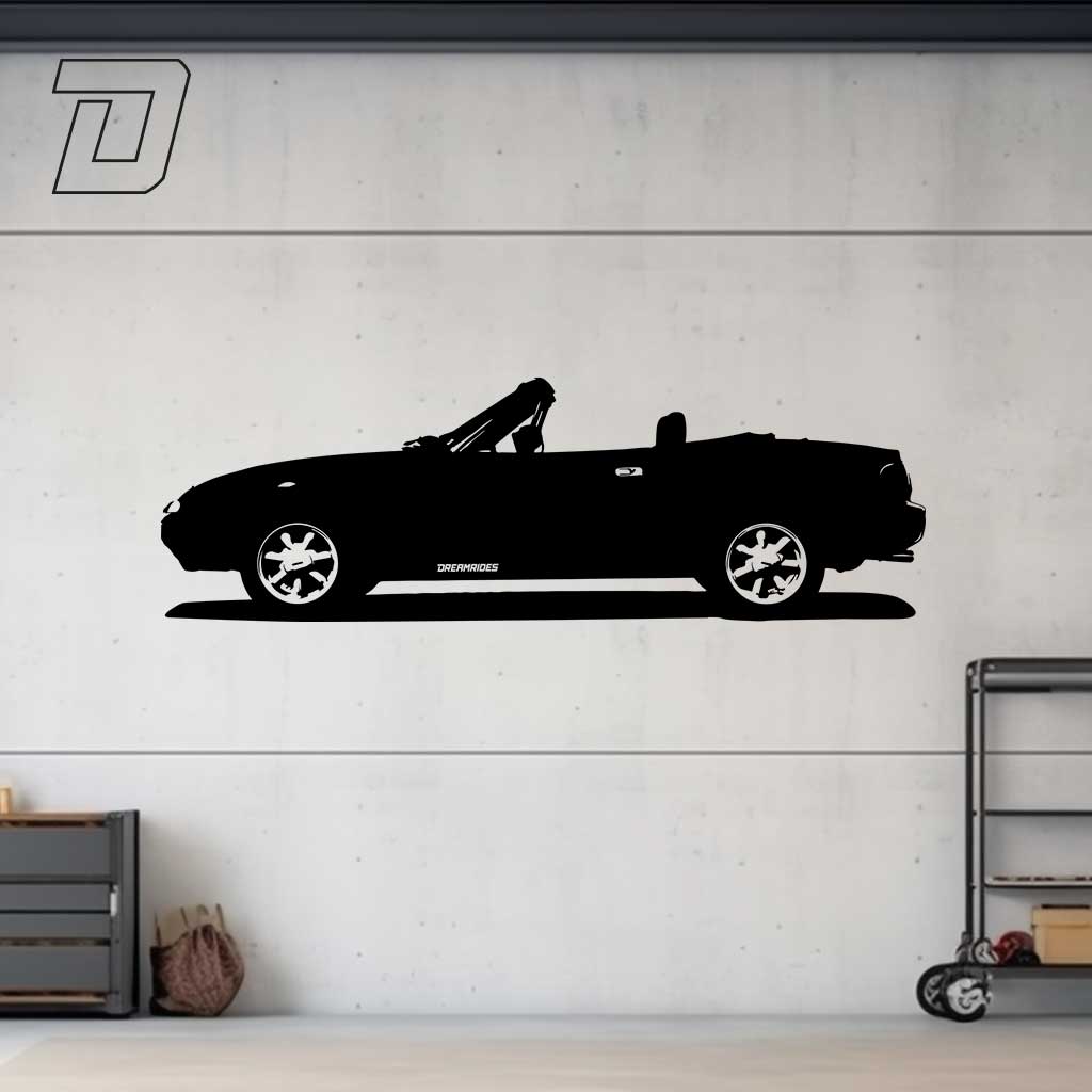Wandtattoo - Mazda MX-5 Miata (1989)