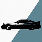 Mazda-RX RX-7 (1992) - Wandtattoo