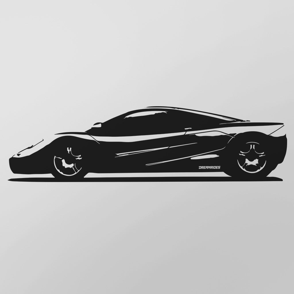 McLaren F1 (1993) - Wandtattoo