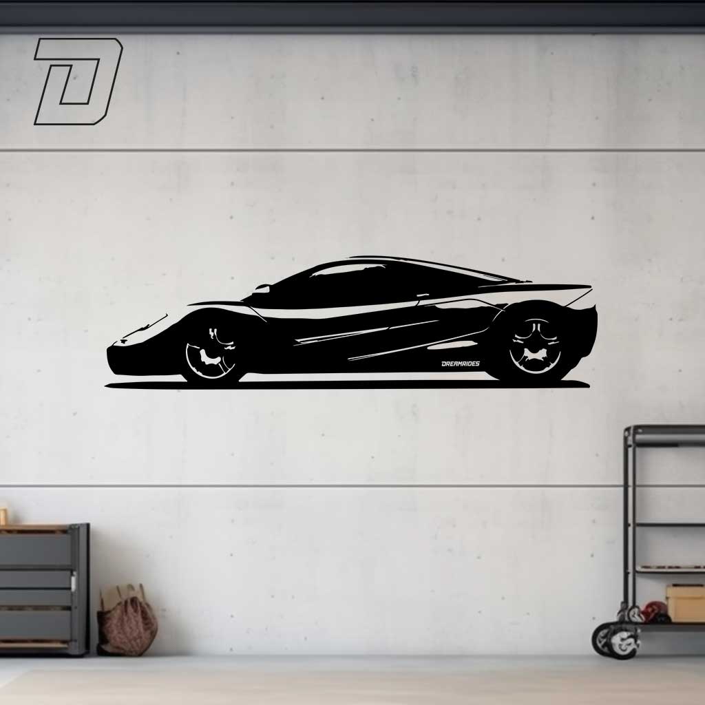 McLaren F1 (1993) - Wandtattoo