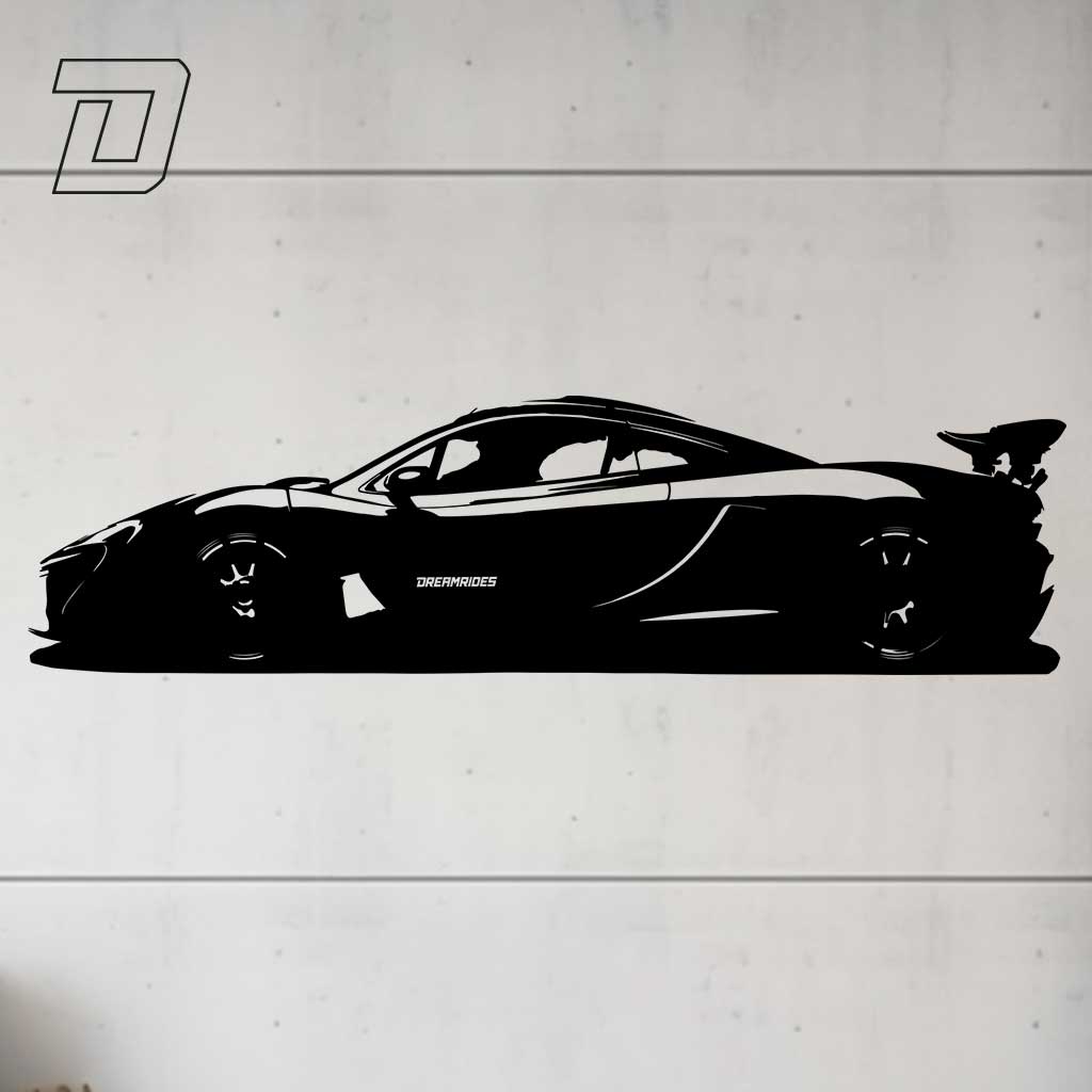 Wandtattoo - McLaren P1 (2014)