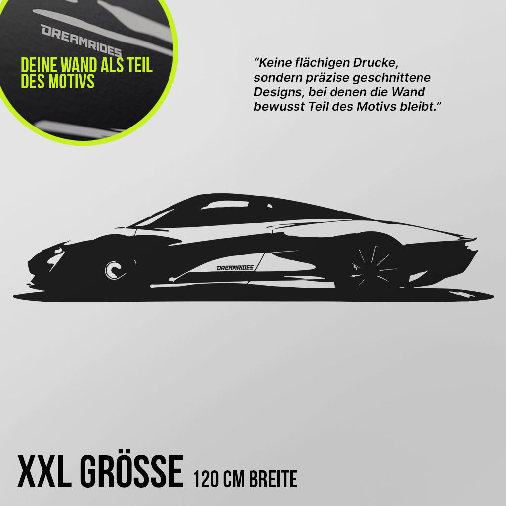 McLaren Speedtail (2020) - Wandtattoo
