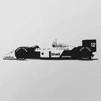 McLaren F1 "Ayrton Senna" (1988) - Wandtattoo