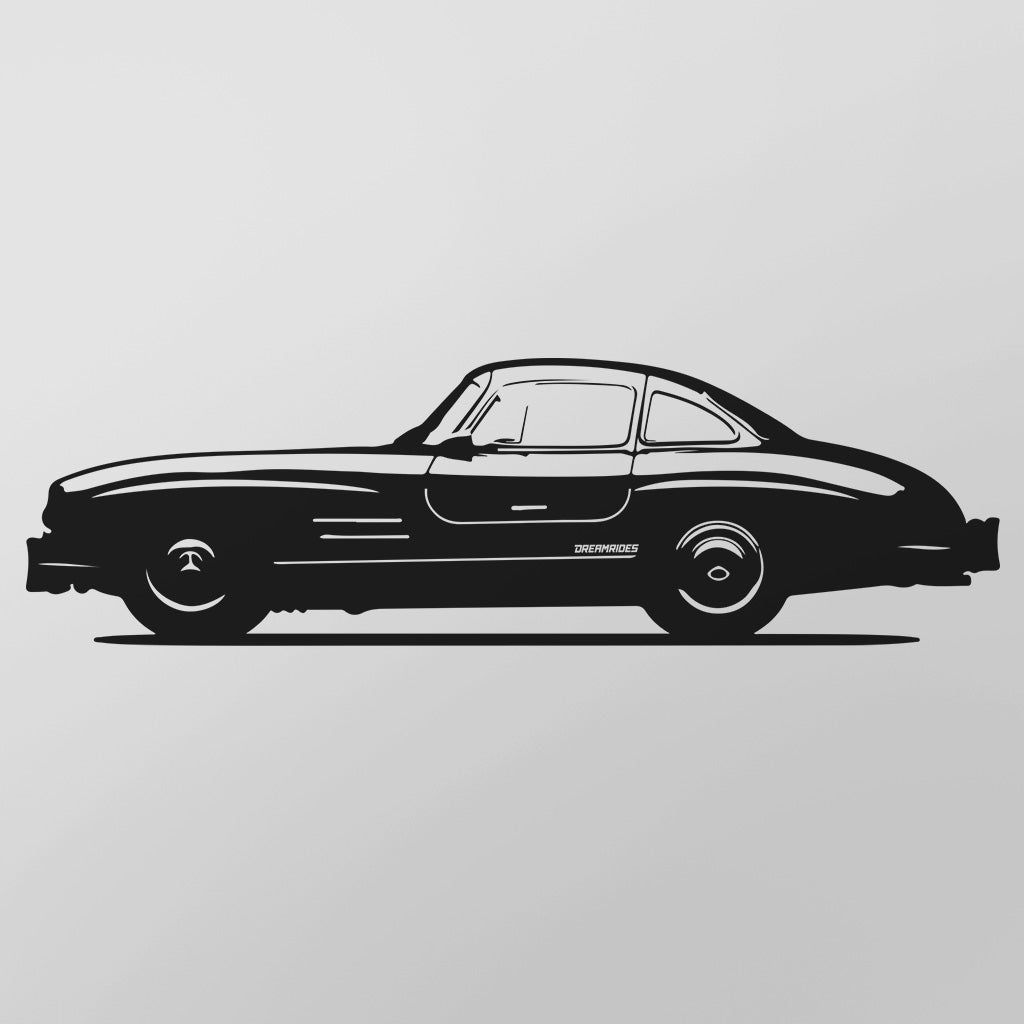 Mercedes-Benz 300SL (1954) - Wandtattoo