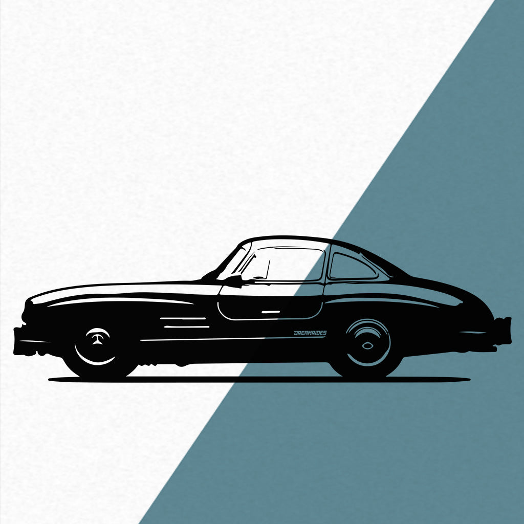 Mercedes-Benz 300SL (1954) - Wandtattoo