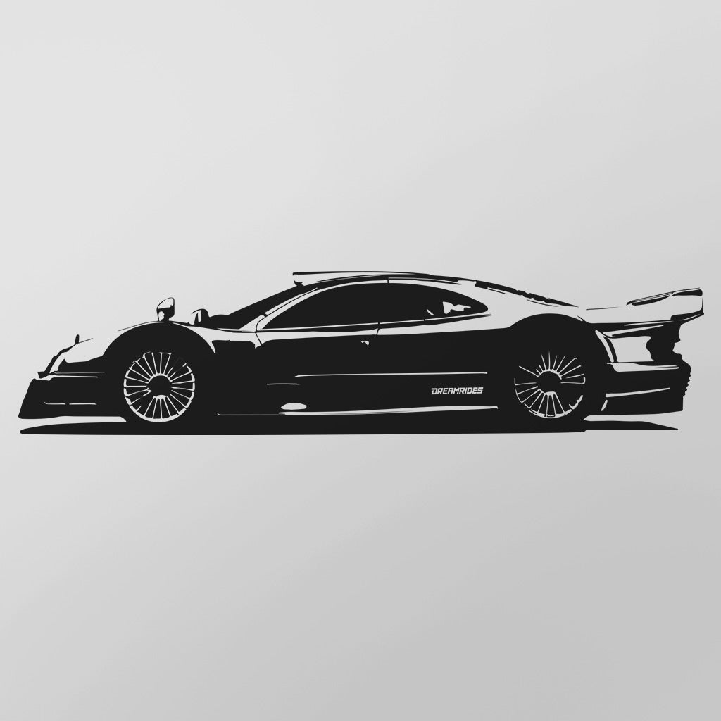 Mercedes-Benz CLK GTR (1999) - Wandtattoo