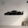 Wandtattoo - Mercedes-Benz CLK GTR (1999)