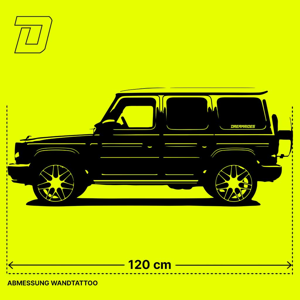 Wandtattoo - Mercedes-Benz G63 AMG (2019)