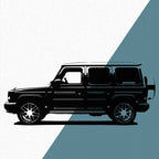 Mercedes-Benz G63 AMG (2019) - Wandtattoo