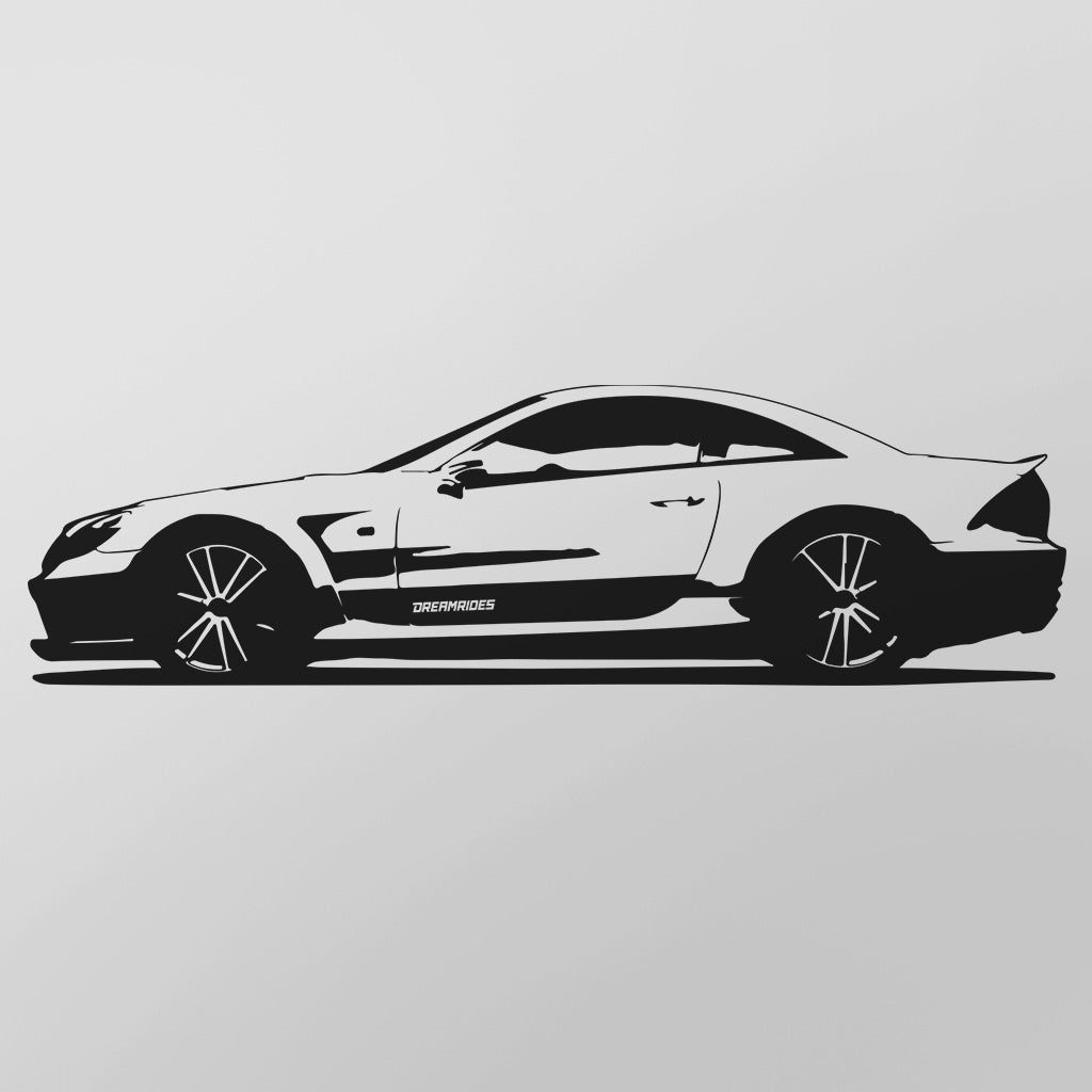 Mercedes-Benz SL65 AMG Black Series (2009) - Wandtattoo