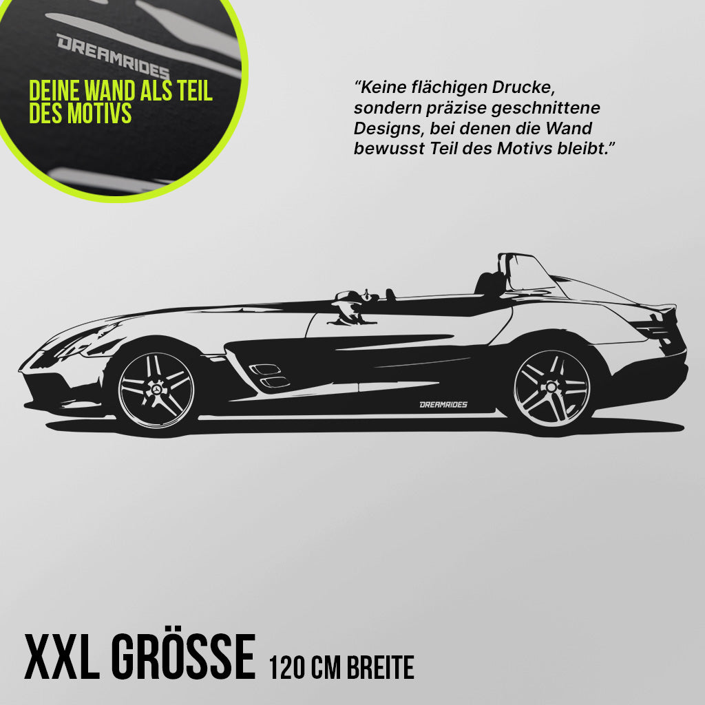 Mercedes-Benz SLR Stirling Moss (2009) - Wandtattoo