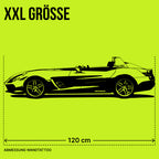Mercedes-Benz SLR Stirling Moss (2009) - Wandtattoo