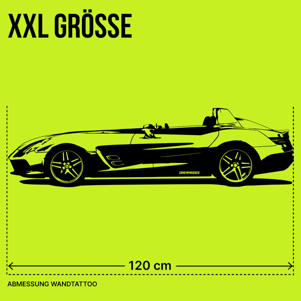 Mercedes-Benz SLR Stirling Moss (2009) - Wandtattoo