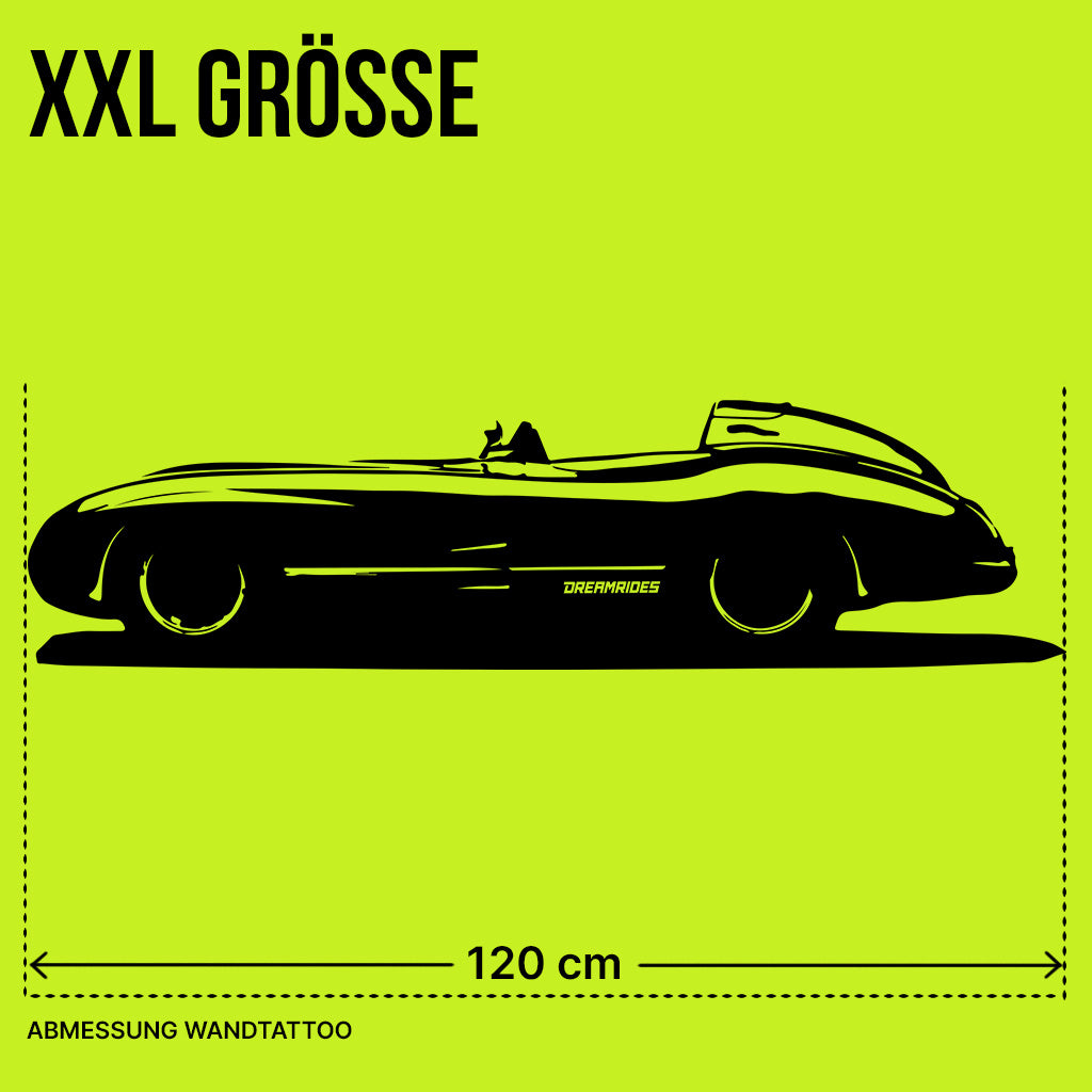 Mercedes-Benz 300 SLR (1955) - Wandtattoo