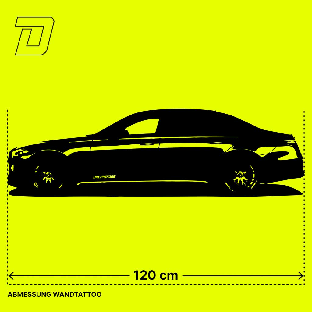 Wandtattoo - Mercedes-Benz AMG S 63 S Edition 1 (2024)
