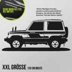 Mitsubishi Pajero (1982) - Wandtattoo