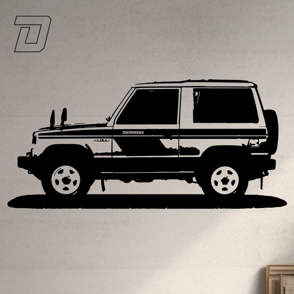 Wandtattoo - Mitsubishi Pajero (1982)
