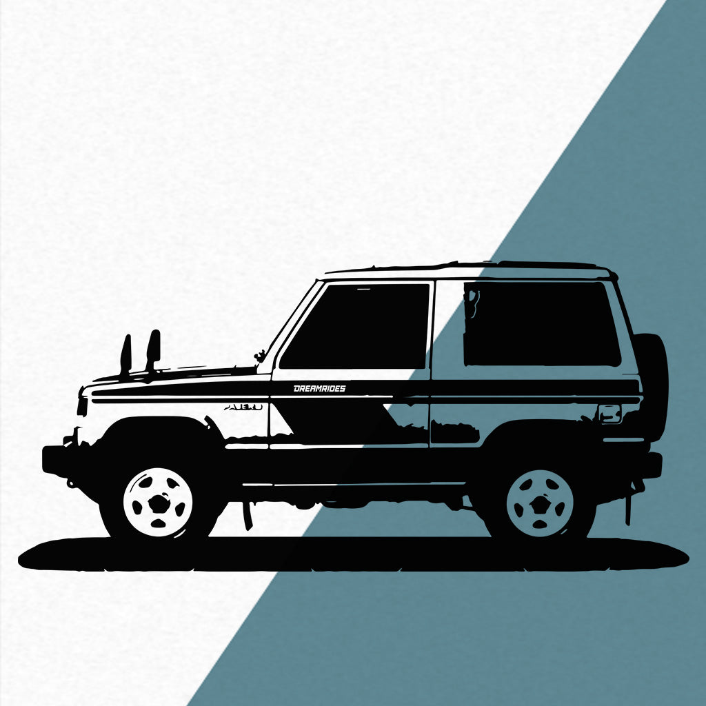Mitsubishi Pajero (1982) - Wandtattoo