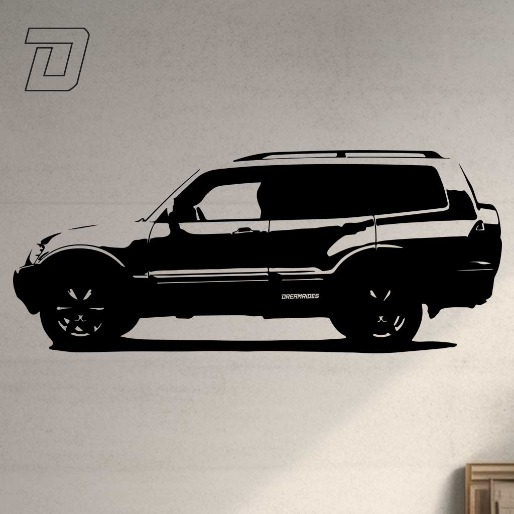 Wandtattoo - Mitsubishi Pajero (2008)