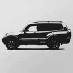 Mitsubishi Pajero (2008) - Wandtattoo