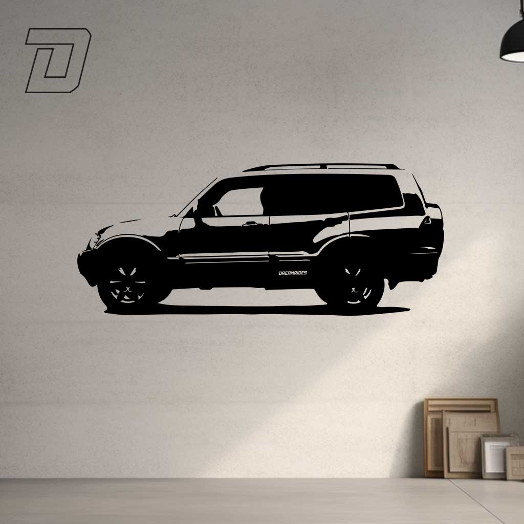 Mitsubishi Pajero (2008) - Wandtattoo