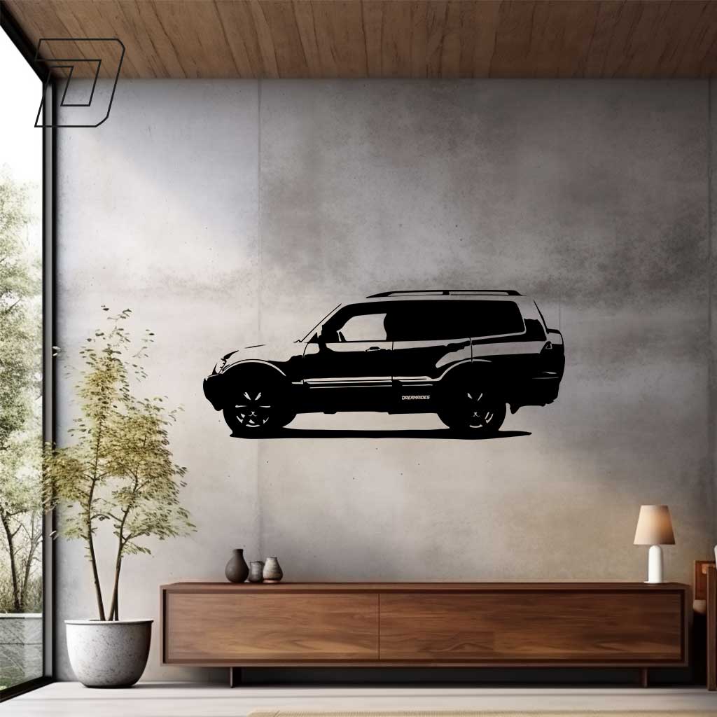 Mitsubishi Pajero (2008) - Wandtattoo