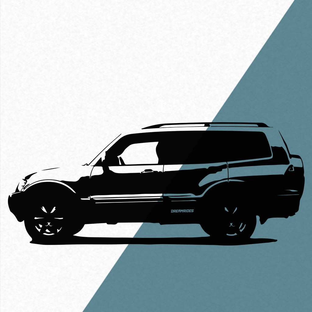 Mitsubishi Pajero (2008) - Wandtattoo