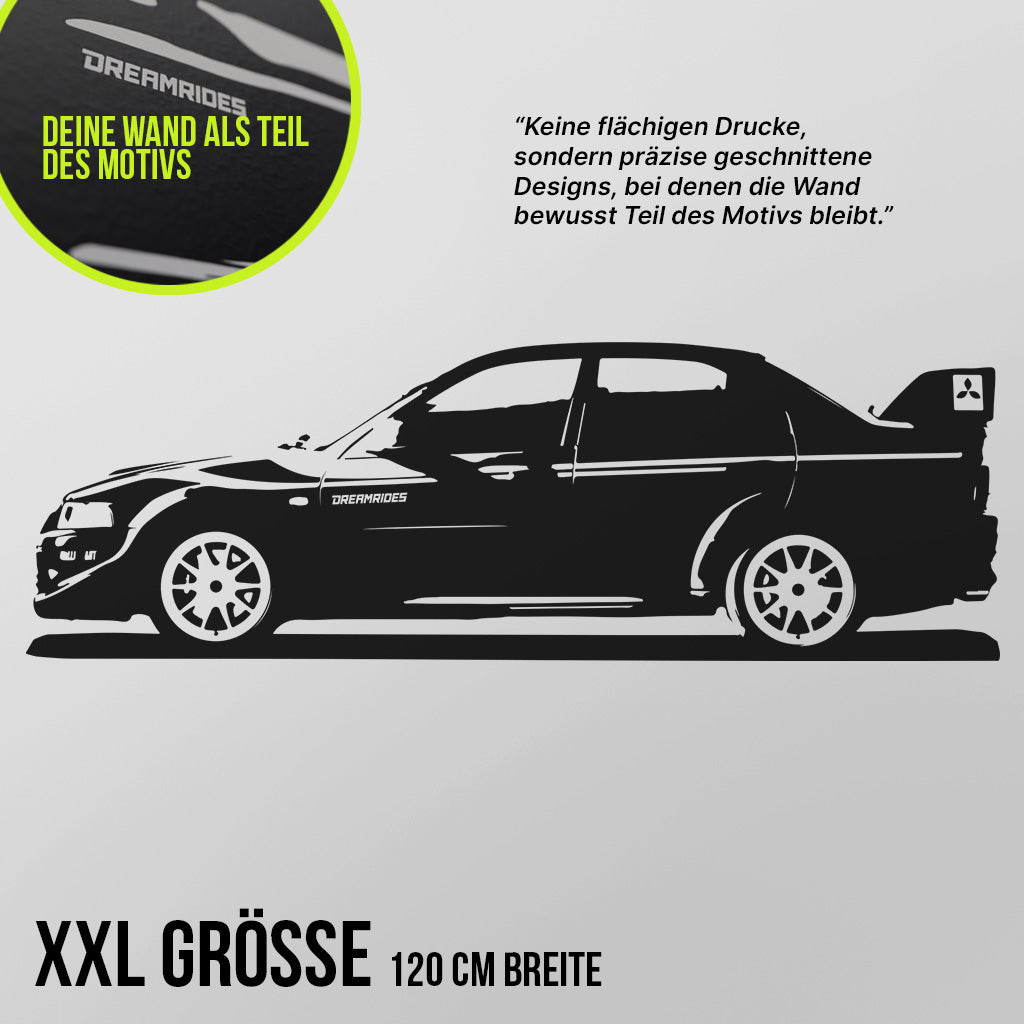 Mitsubishi Lancer Evolution 6 Tommi Mäkinen (1999) - Wandtattoo