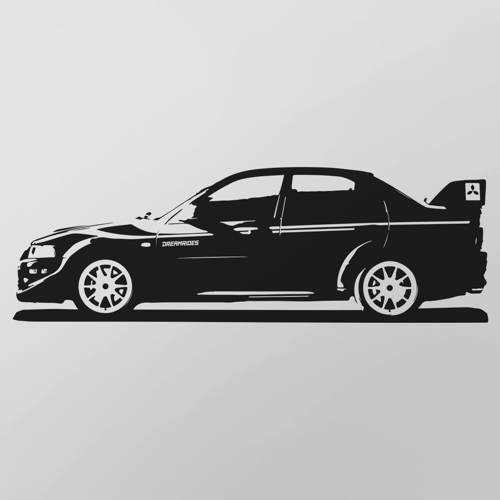 Mitsubishi Lancer Evolution 6 Tommi Mäkinen (1999) - Wandtattoo