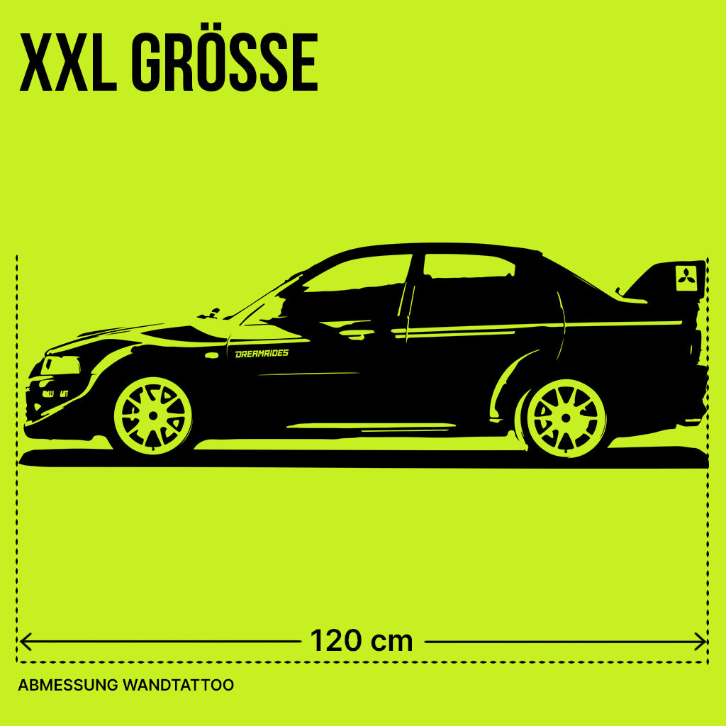 Mitsubishi Lancer Evolution 6 Tommi Mäkinen (1999) - Wandtattoo