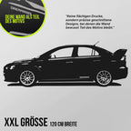 Mitsubishi Lancer Evolution 10 (2007) - Wandtattoo