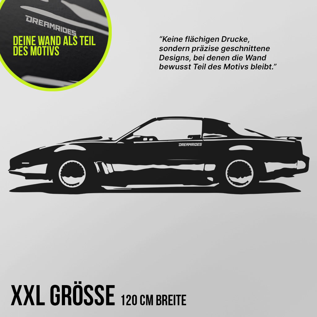 Pontiac Firebird Trans Am "K.I.T.T." (1982) - Wandtattoo