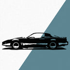 Pontiac Firebird Trans Am "K.I.T.T." (1982) - Wandtattoo