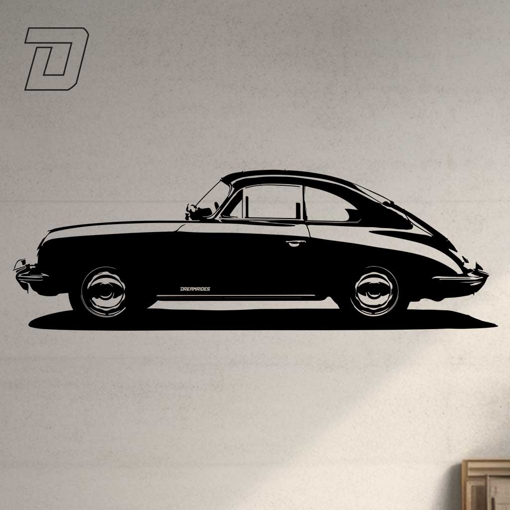 Wandtattoo - Porsche 356 (1948)