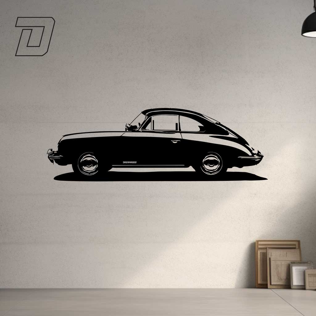Porsche 356 (1948) - Wandtattoo