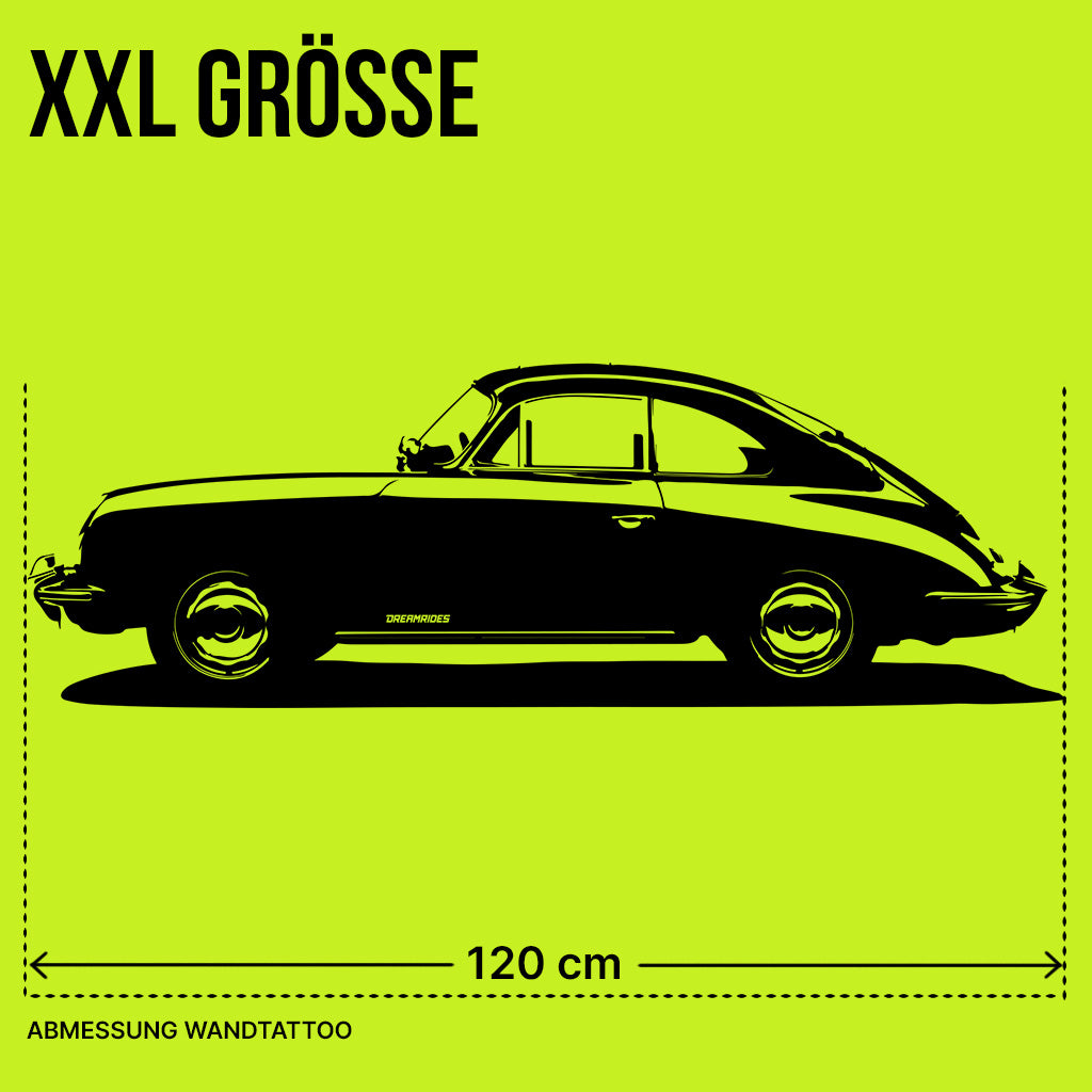 Porsche 356 (1948) - Wandtattoo