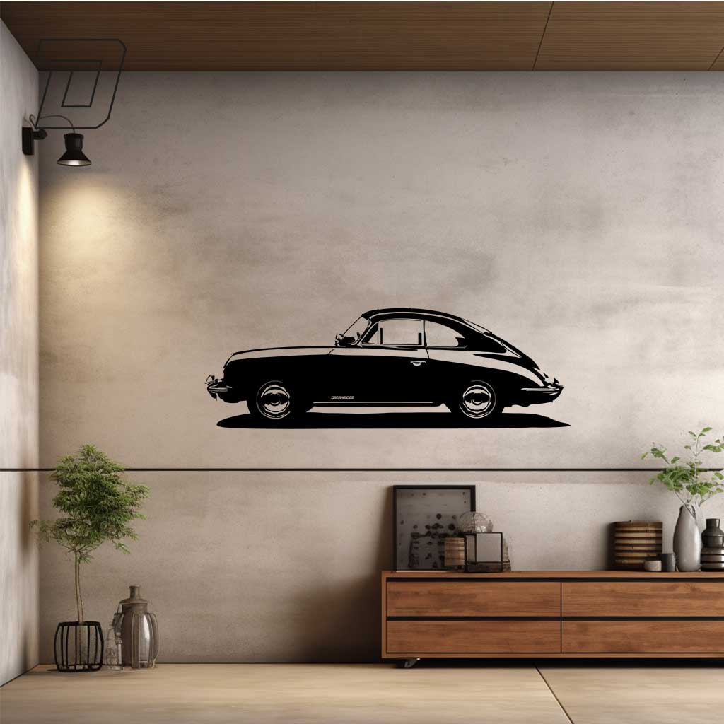 Porsche 356 (1948) - Wandtattoo