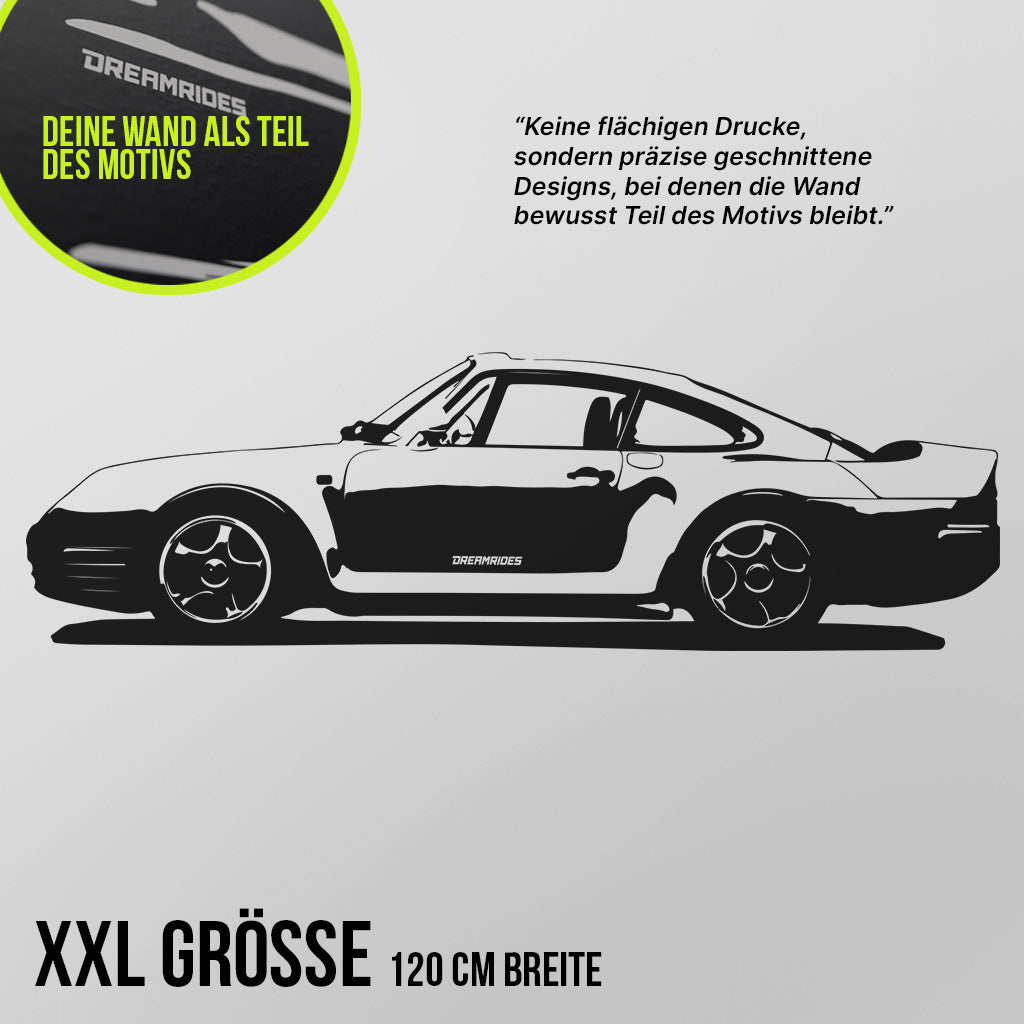 Porsche 959 (1986) - Wandtattoo