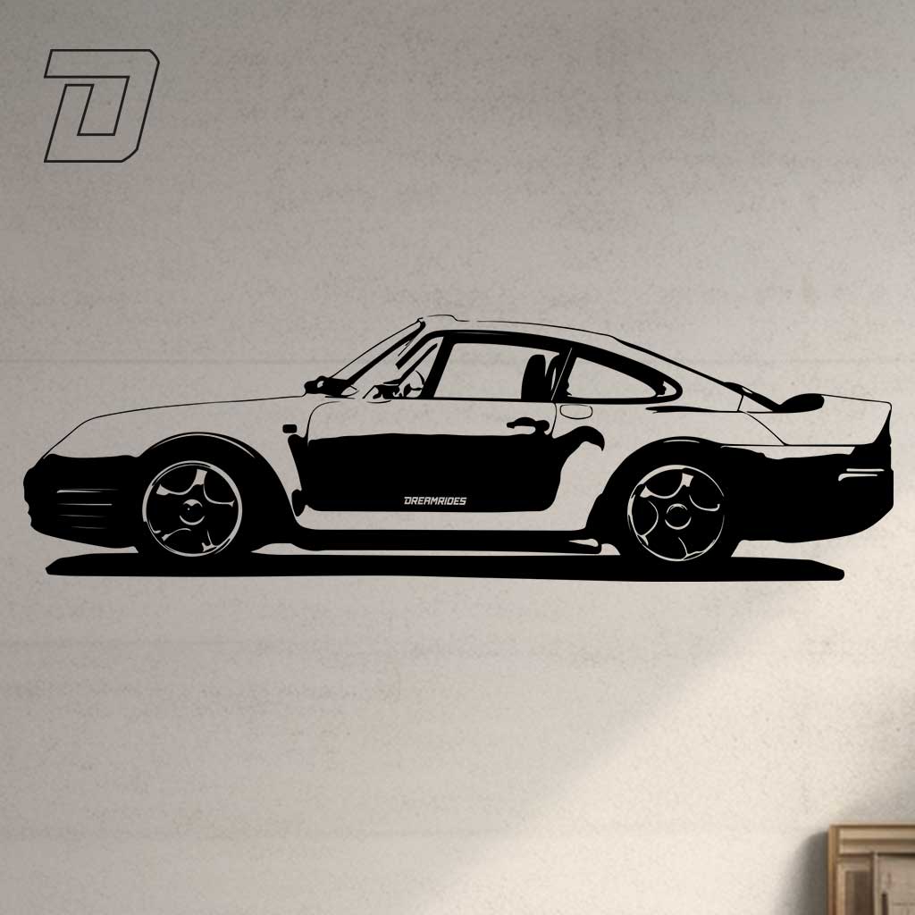 Wandtattoo - Porsche 959 (1986)