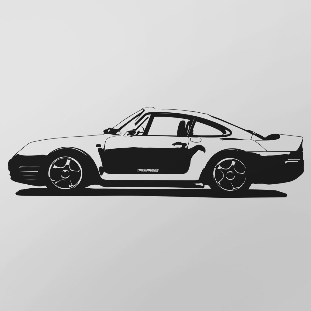 Porsche 959 (1986) - Wandtattoo