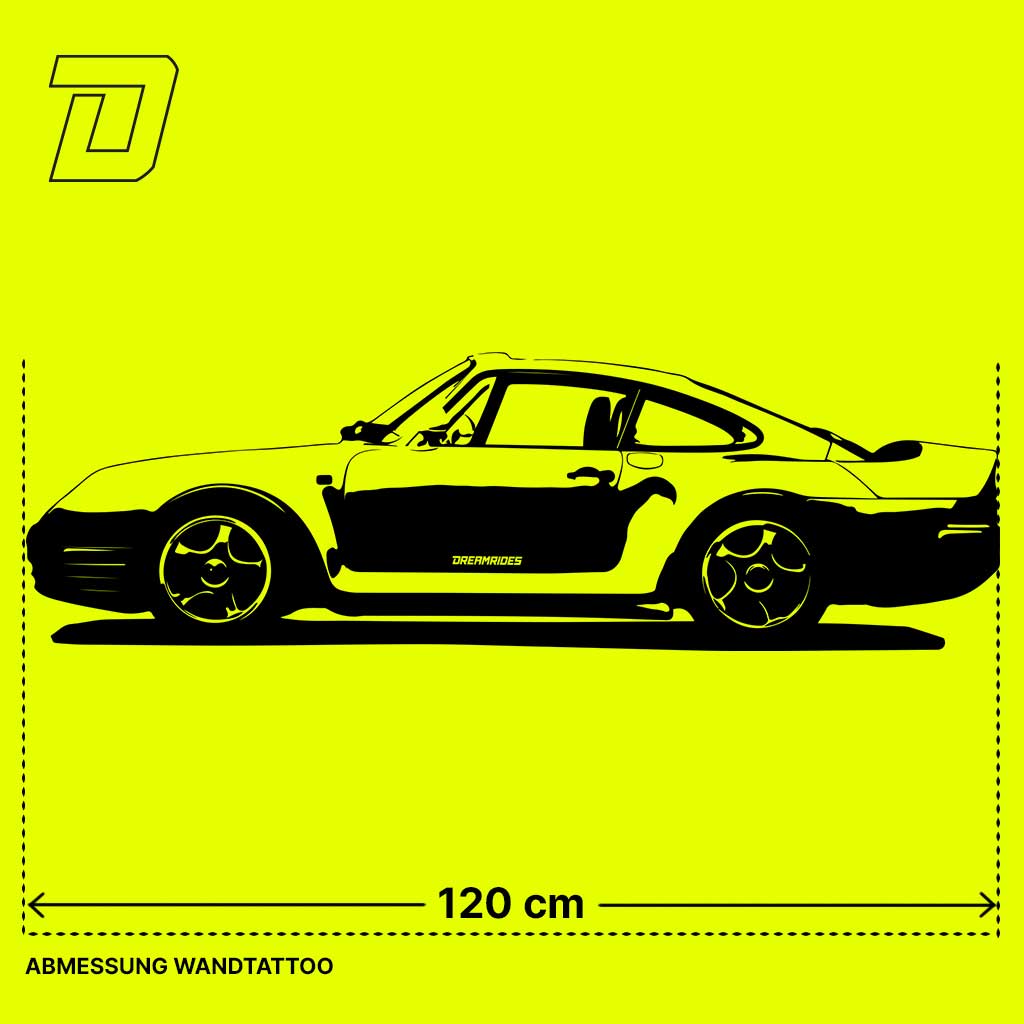 Wandtattoo - Porsche 959 (1986)
