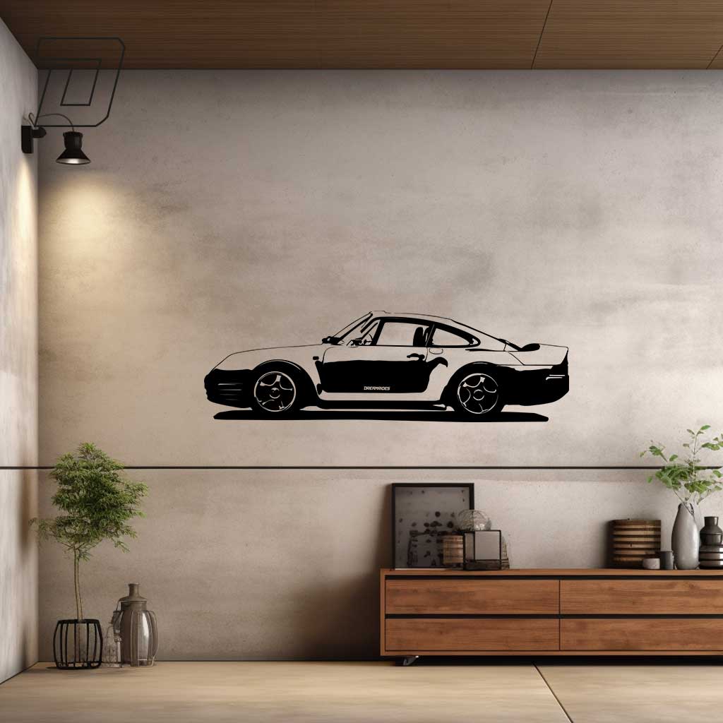 Porsche 959 (1986) - Wandtattoo
