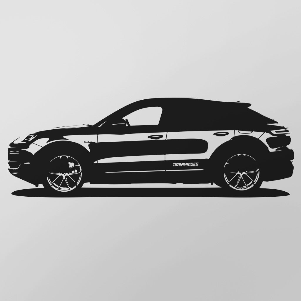 Porsche Cayenne Turbo GT (2023) - Wandtattoo