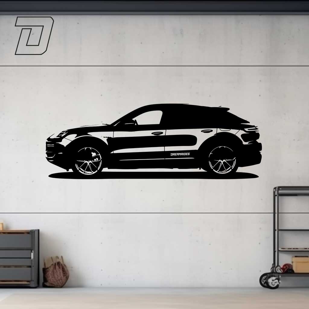 Porsche Cayenne Turbo GT (2023) - Wandtattoo